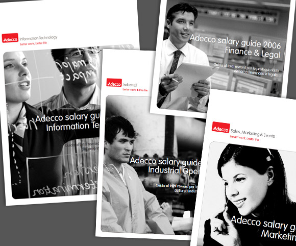 Retribuzioni per settore - Guida Adecco con dati OD&M Consulting